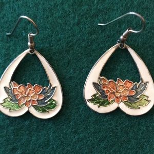 Vintage pierced earrings